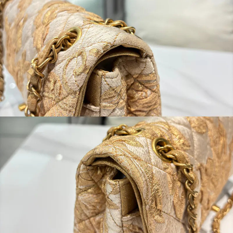 c536-chanel-bicolor-gold-ivory-canvas-25cm-classic-flap-bag
