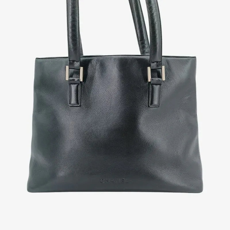 rb235-chanel-vintage-black-calfskin-tote-bag