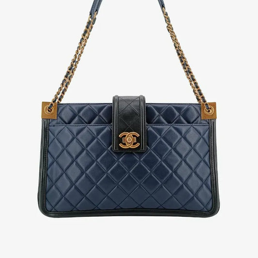 c495-chanel-navy-lambskin-quilted-elegant-cc-shoulder-bag