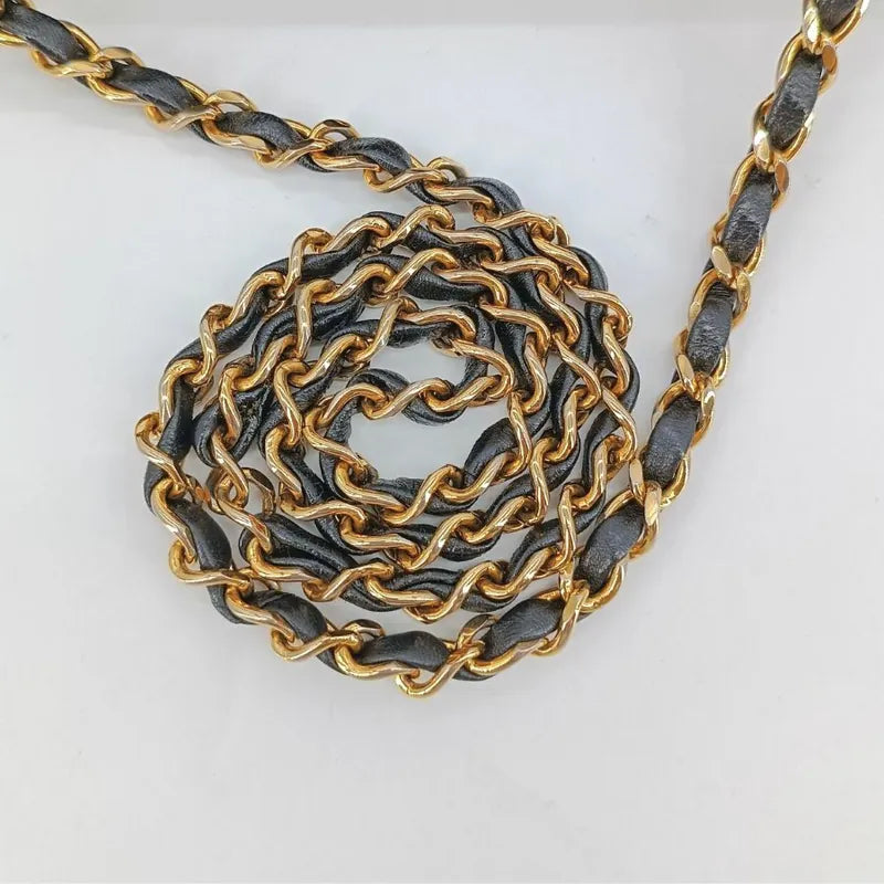 jah76-chanel-vintage-black-lambskin-quilted-flap-bag