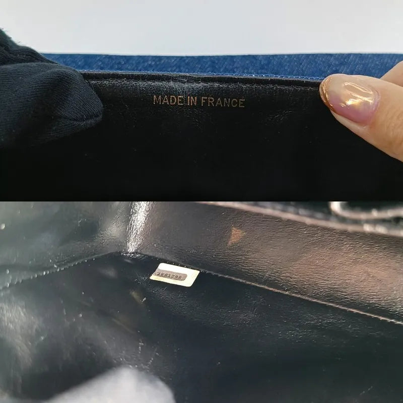 90188163-chanel-vintage-blue-denim-23cm-classic-flap-bag