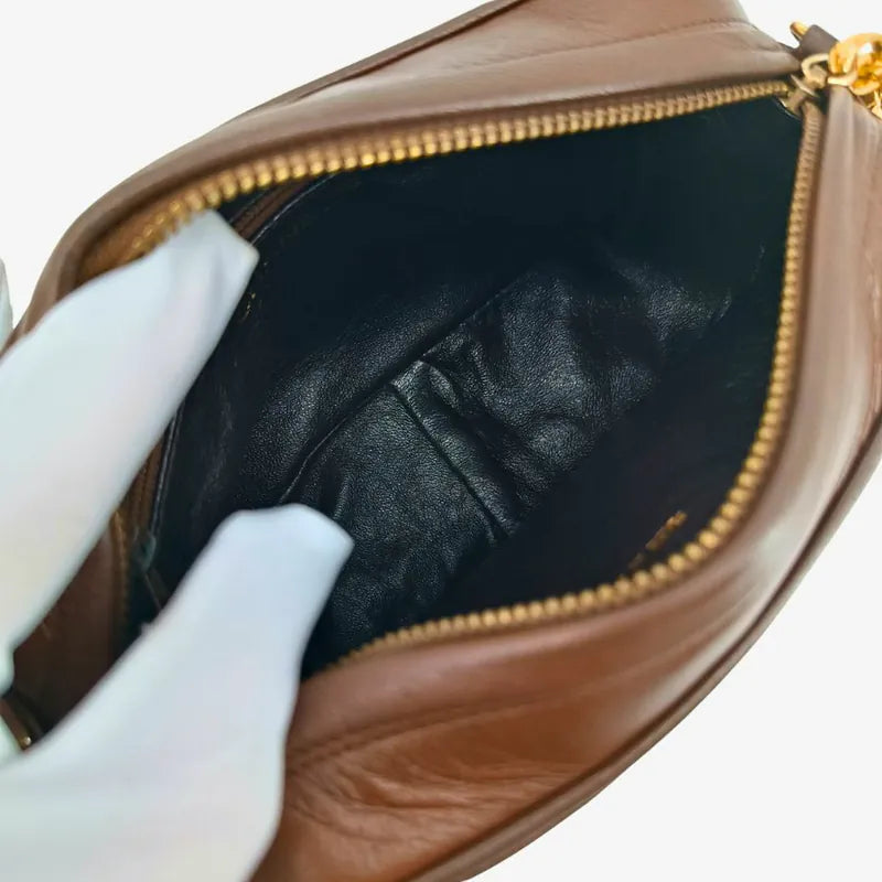 ra161-chanel-vintage-brown-lambskin-tassels-gold-chain-camera-bag