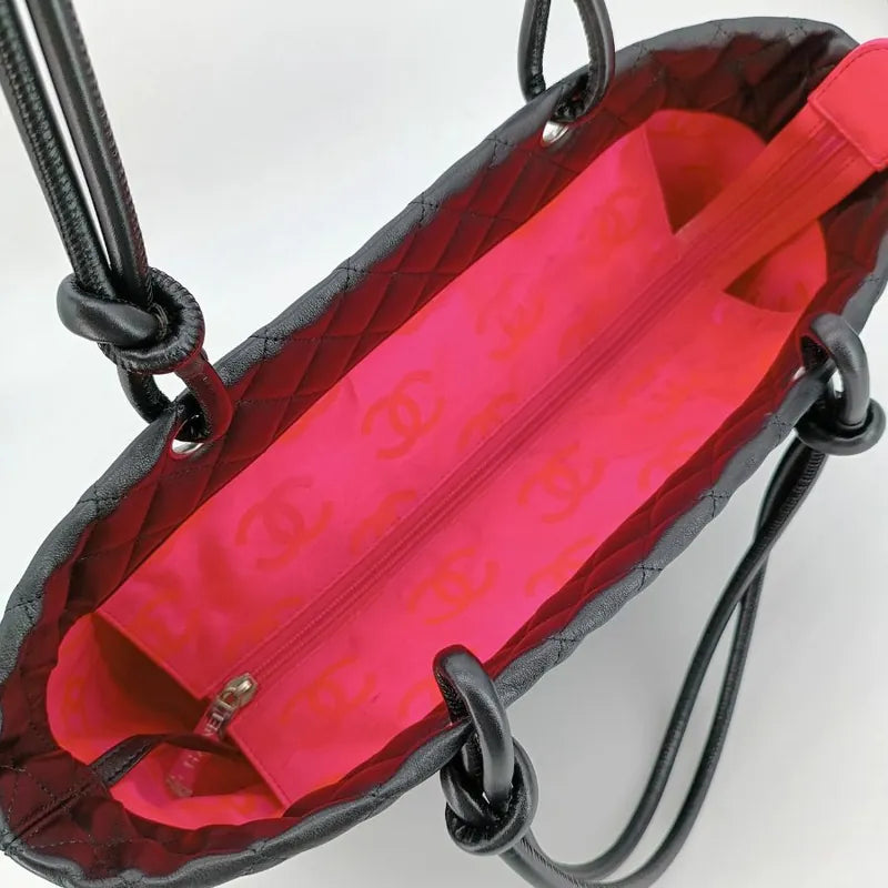 jt033-chanel-vintage-black-calfskin-cambon-tote-bag