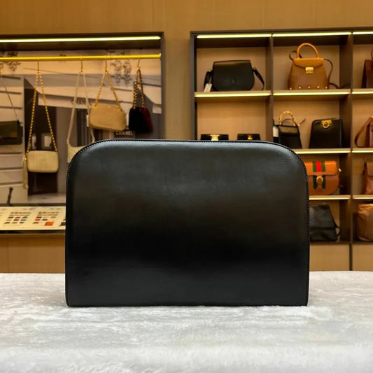 jx263-salvatore-ferragamo-vintage-black-box-leather-shoulder-bag