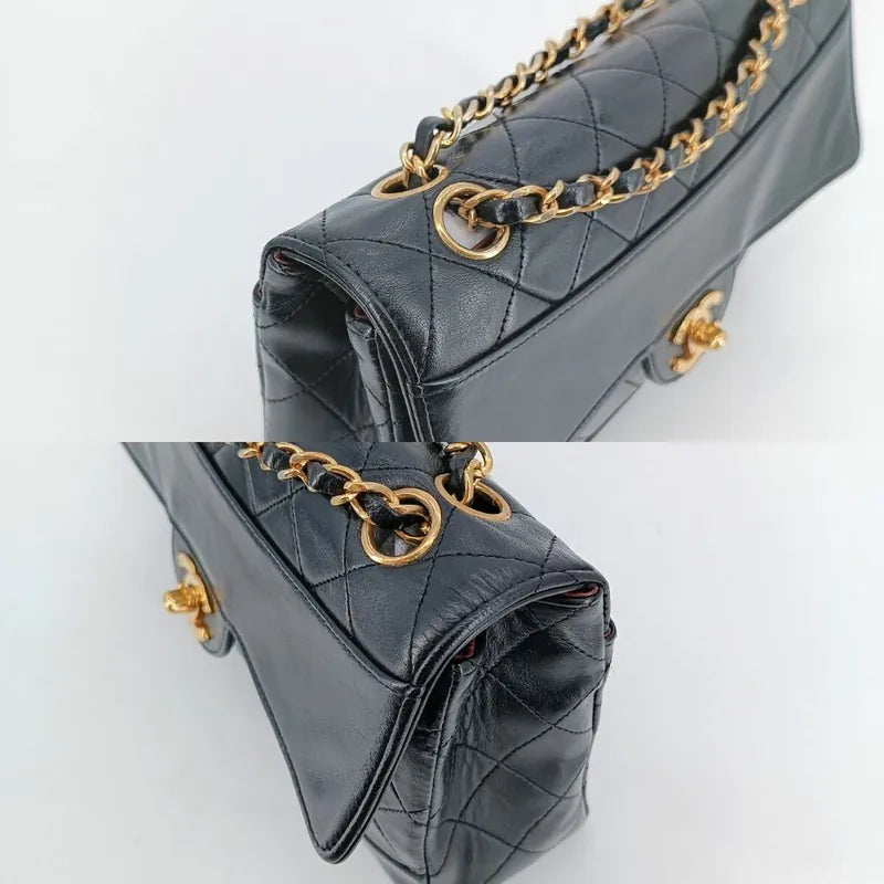 c379-chanel-vintage-black-lambskin-quilted-flap-bag