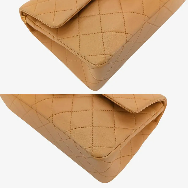 ra951-chanel-vintage-beige-lambskin-23cm-classic-flap-bag