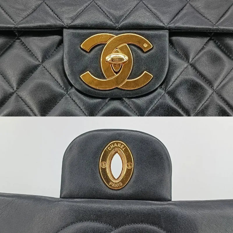 c530-chanel-vintage-black-lambskin-maxi-classic-flap-bag