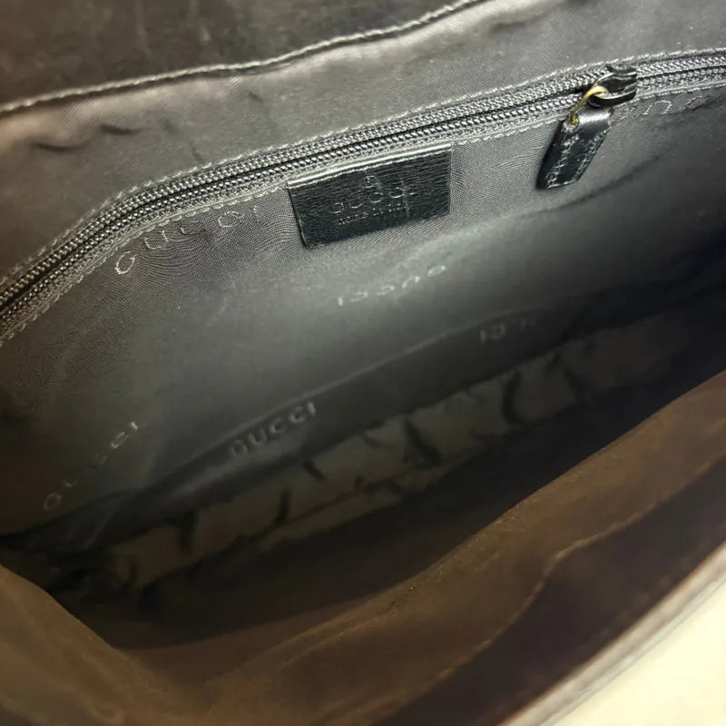 jx775-gucci-vintage-navy-canvas-shoulder-bag