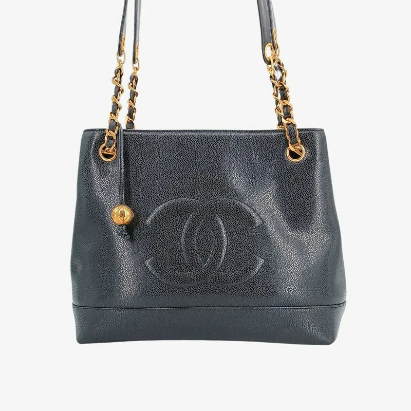 ra092-chanel-vintage-black-caviar-leather-embossed-logo-tote-bag