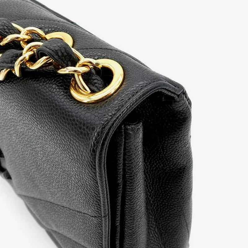 jq990-chanel-vintage-black-caviar-leather-jumbo-flap-bag
