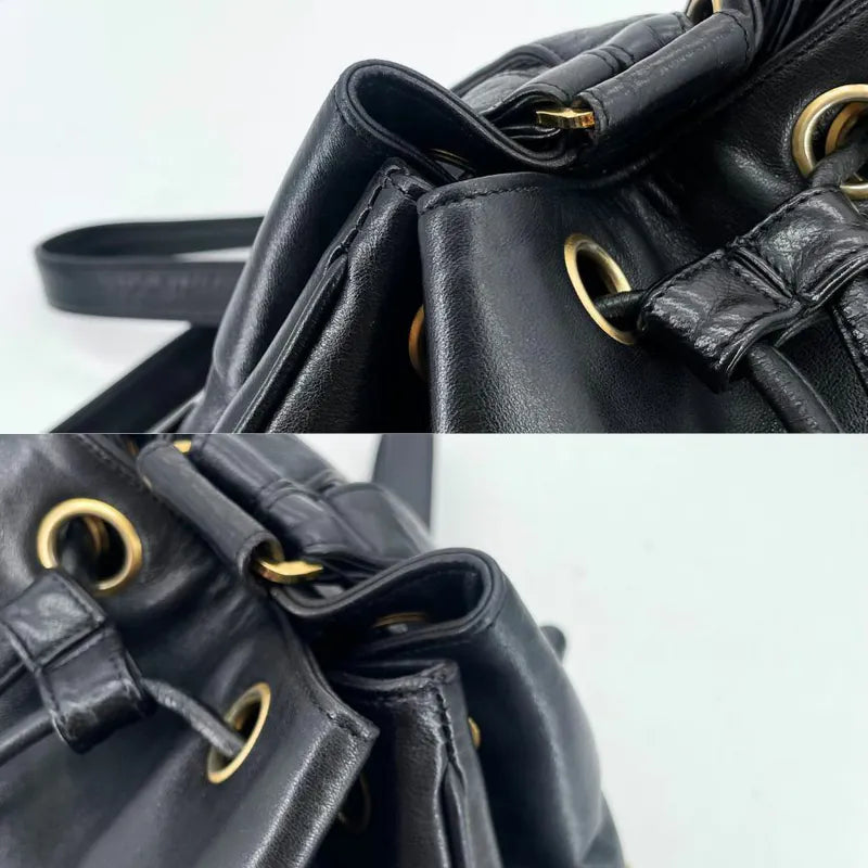 jw571-chanel-vintage-black-lambskin-drawstring-backpack