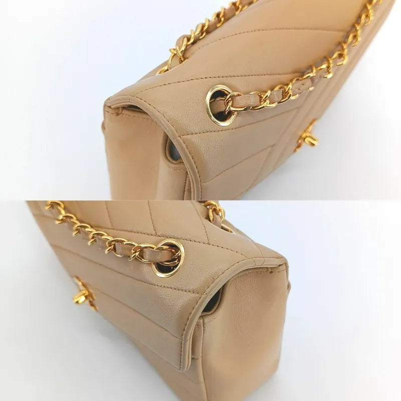 jt795-chanel-vintage-beige-lambskin-cross-stripe-flap-bag