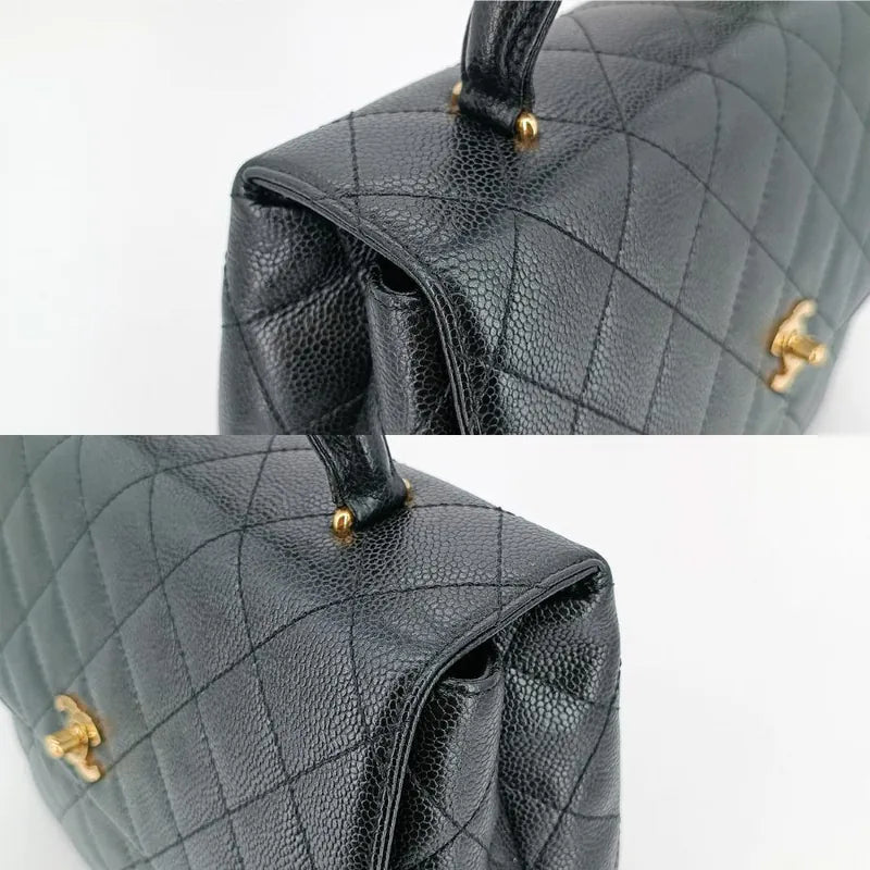 yu006-hanel-vintage-black-caviar-leather-kelly-handbag