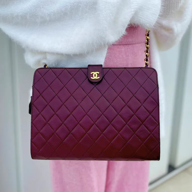 ju363-chanel-vintage-burgundy-lambskin-quilted-shoulder-bag