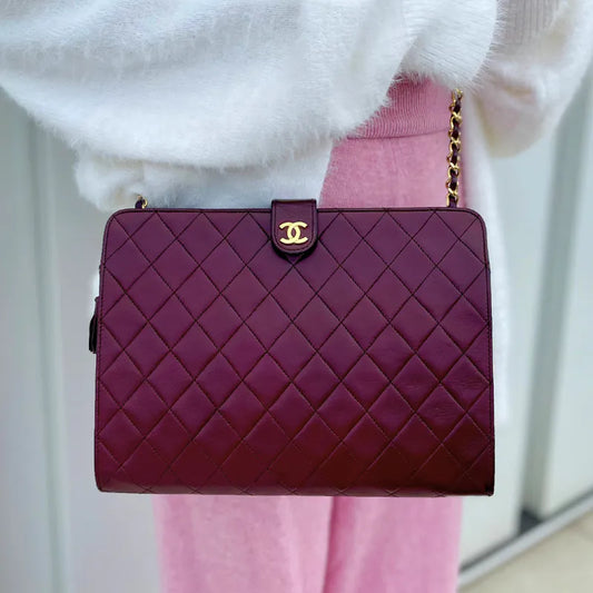 ju363-chanel-vintage-burgundy-lambskin-quilted-shoulder-bag