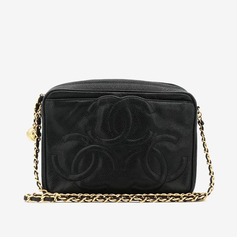 jq593-chanel-vintage-black-caviar-embossed-logo-camera-bag