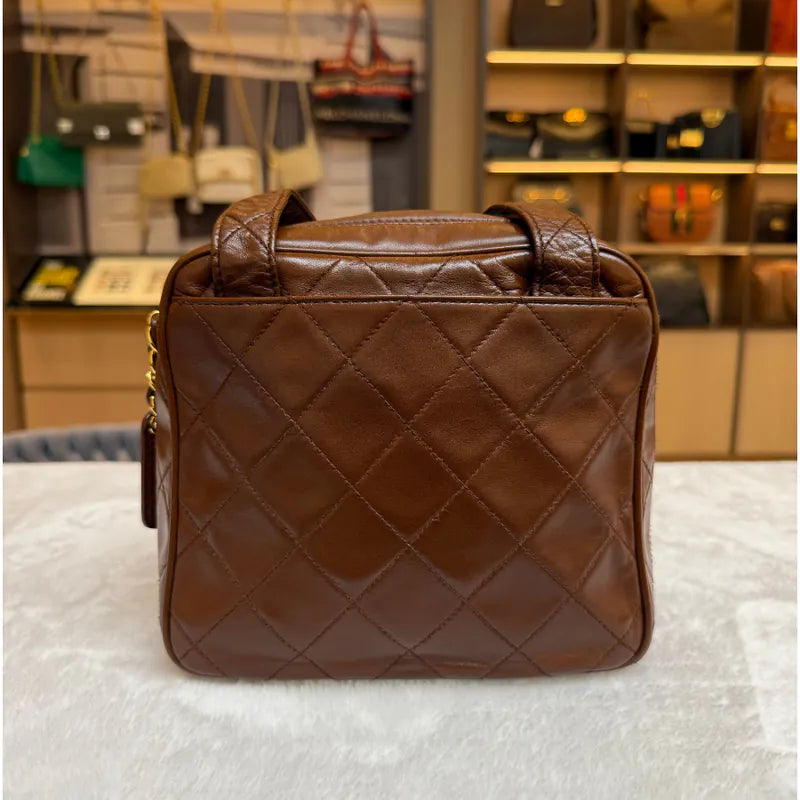 jx908-chanel-vintage-brown-lambskin-quilted-handbag