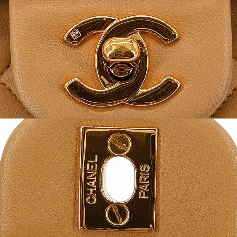 ra951-chanel-vintage-beige-lambskin-23cm-classic-flap-bag