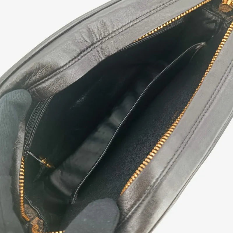 jt785-chanel-vintage-black-lambskin-cross-stripe-camera-bag