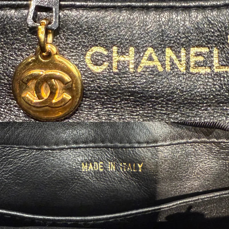 jw447-chanel-vintage-black-lambskin-flap-bag