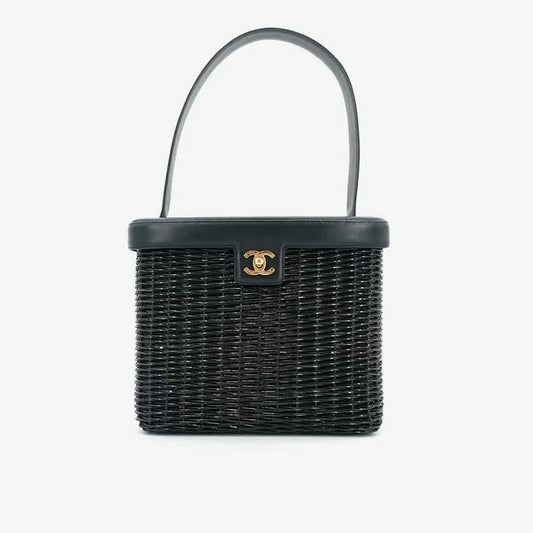 jq903-chanel-vintage-navy-rattan-flap-handbag