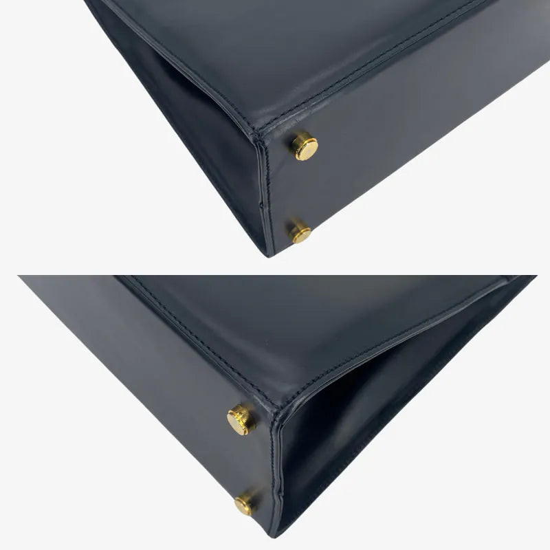 jw609-salvatore-ferragamo-vintage-navy-vara-ribbon-handbag