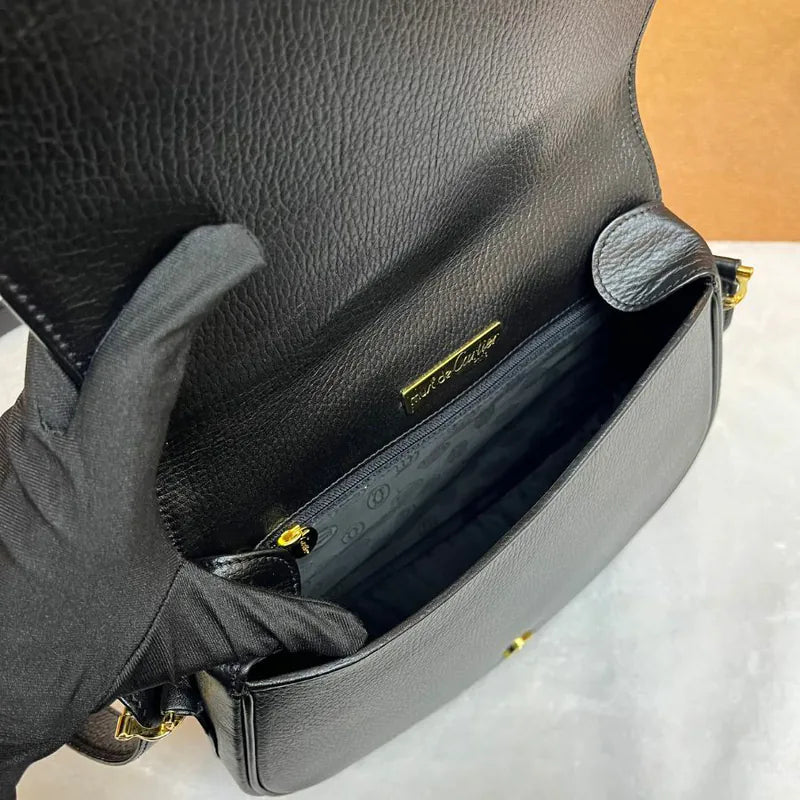 jx658-cartier-vintage-black-shoulder-bag