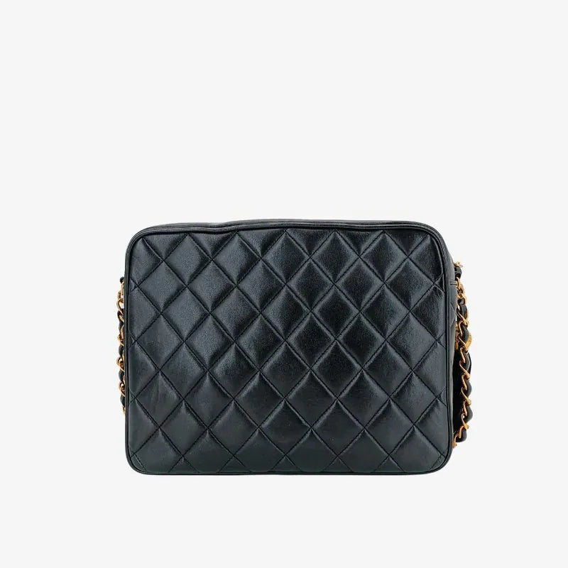 jw234-chanel-vintage-black-lambskin-quilted-camera-bag