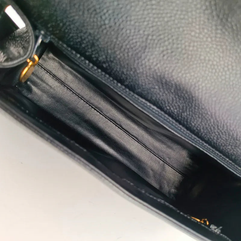 jw197-chanel-vintage-black-caviar-leather-quilted-flap-bag