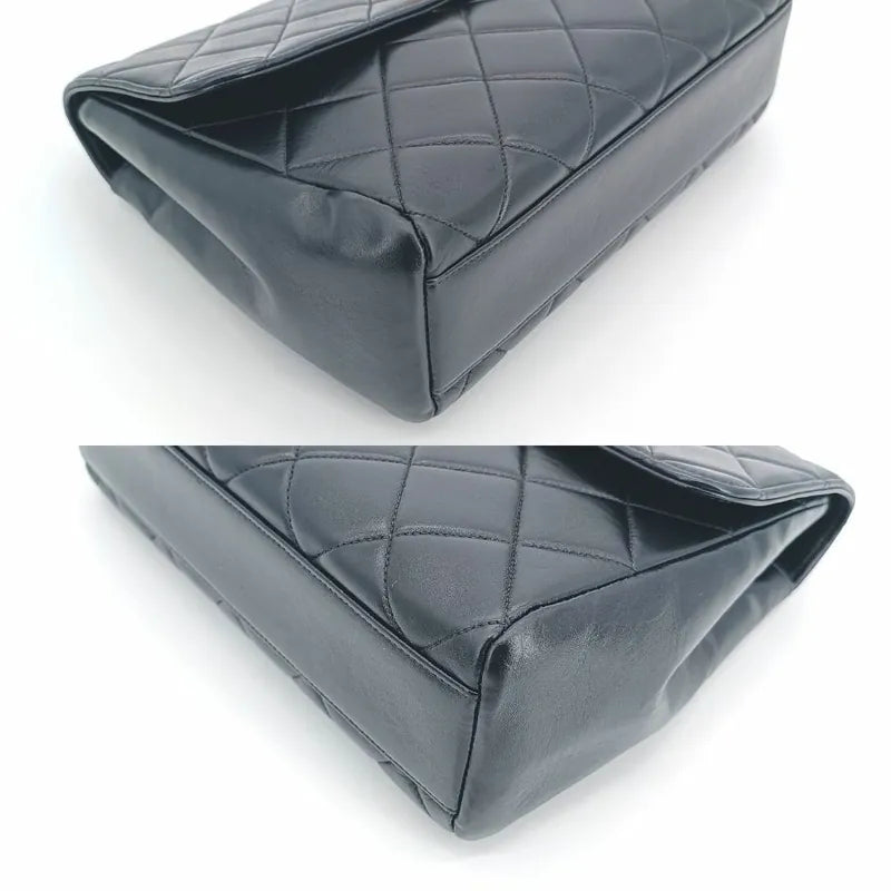 jr619-chanel-vintage-black-lambskin-quilted-flap-bag