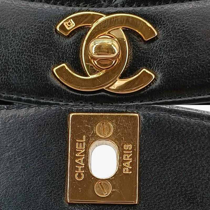 ra344-chanel-vintage-black-lambskin-22cm-diana-flap-bag