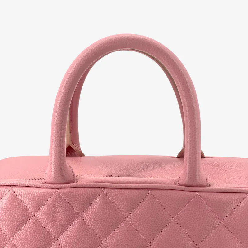 jw594-chanel-vintage-pink-caviar-leather-boston-bag