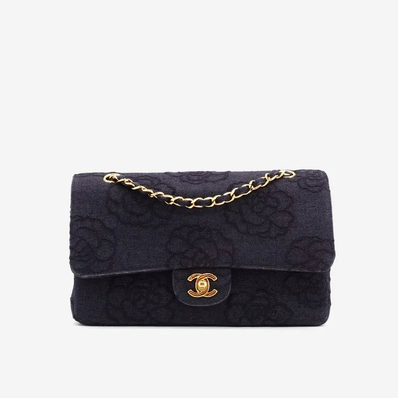jq553-chanel-vintage-navy-cotton-classic-flap-bag