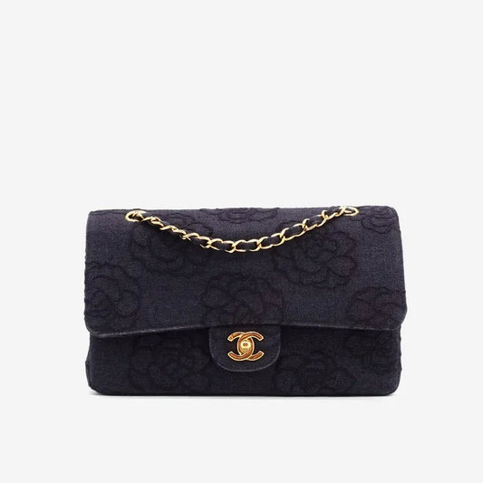jq553-chanel-vintage-navy-cotton-classic-flap-bag