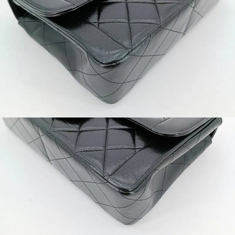 ju373-chanel-vintage-black-lambskin-quilted-flap-bag