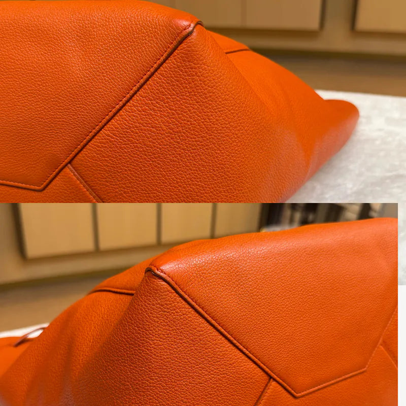 jx634-celine-orange-calfskin-cabas-phantom-tote-bag