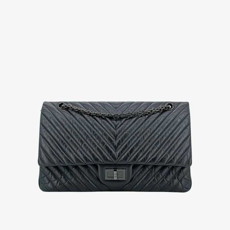 90192496-chanel-black-calfskin-255-flap-bag