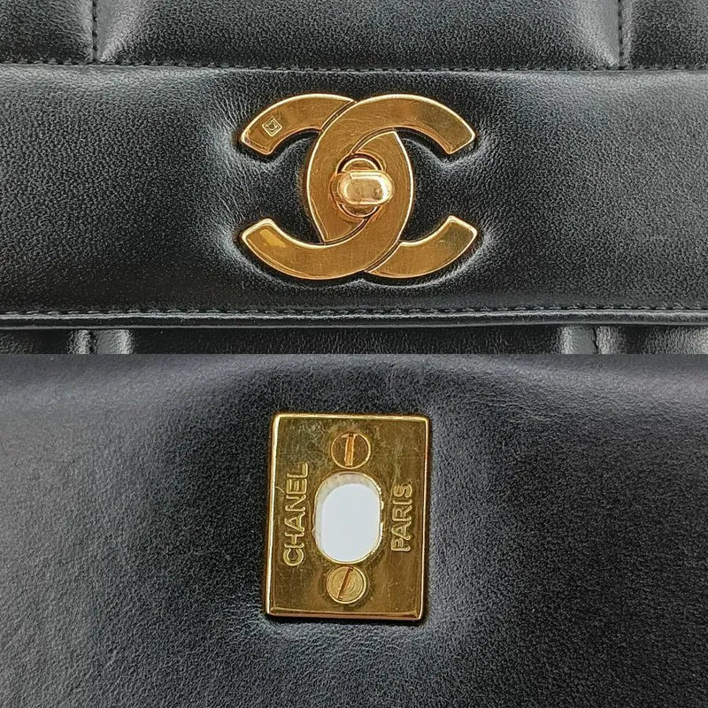 ra658-chanel-vintage-black-lambskin-vertical-flap-handbag