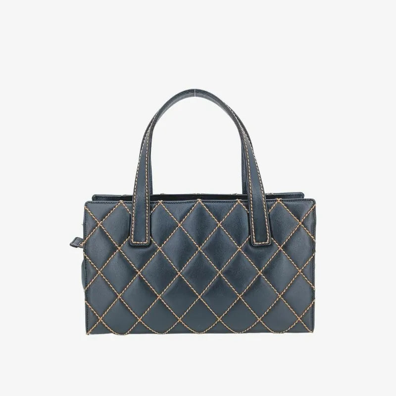 jt415-chanel-vintage-black-calfskin-wild-stitch-handbag