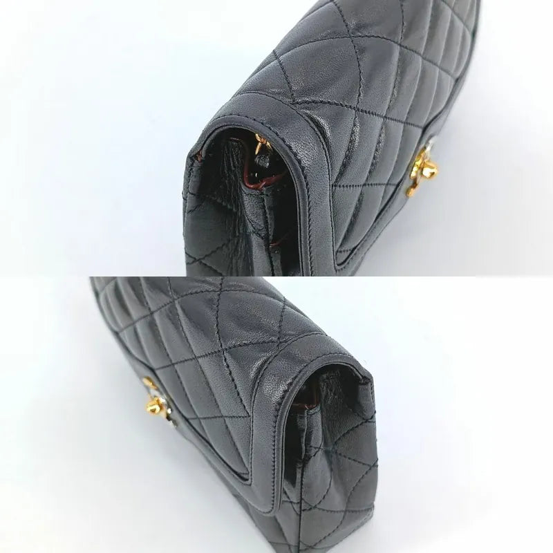 c390-chanel-vintage-black-lambskin-paris-limited-flap-bag