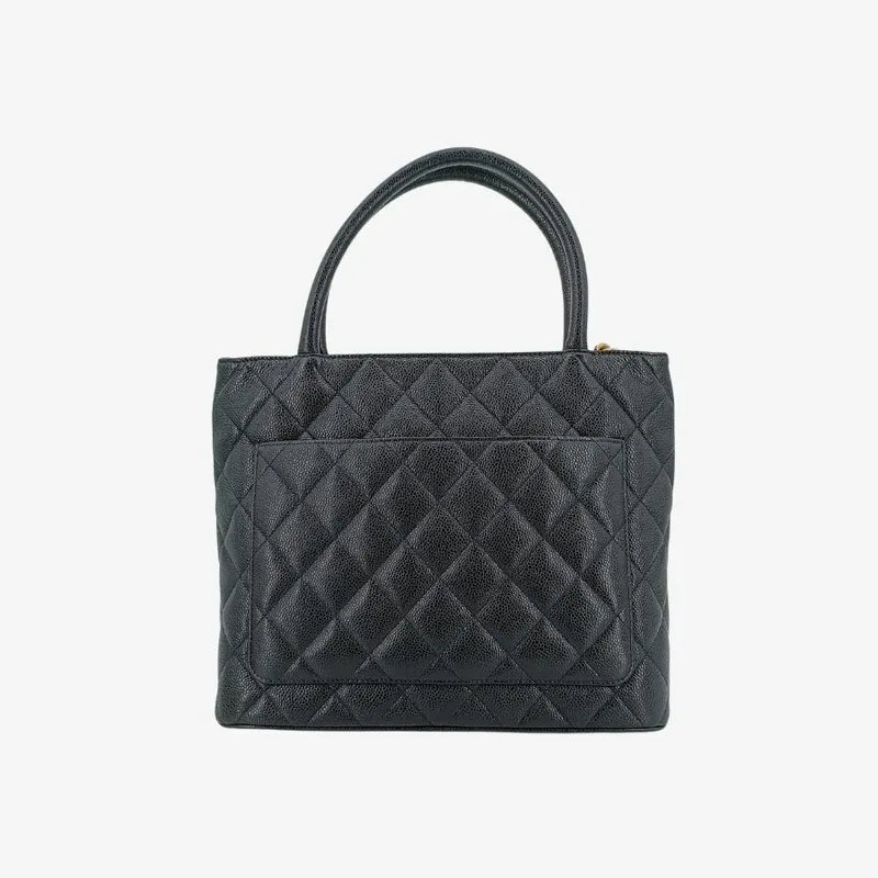 js975-chanel-vintage-black-caviar-leather-1804-tote-bag