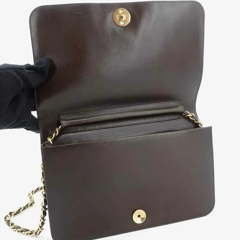 jq795-chanel-vintage-brown-crocodile-skin-flap-bag