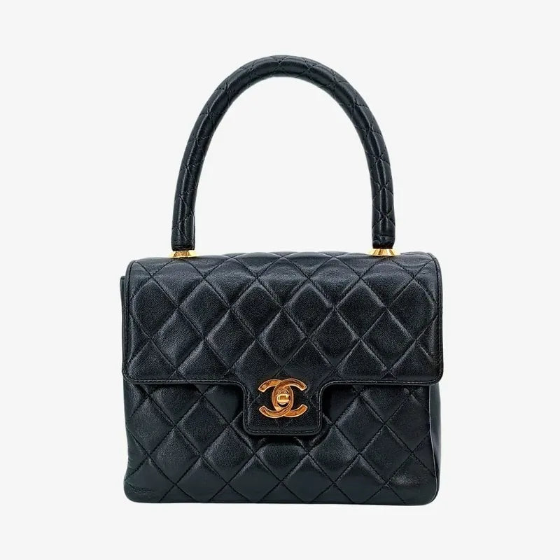 90185806-chanel-vintage-black-lambskin-quilted-top-handbag
