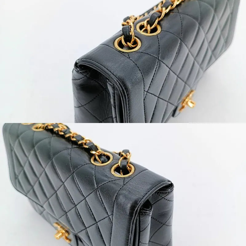 ju373-chanel-vintage-black-lambskin-quilted-flap-bag