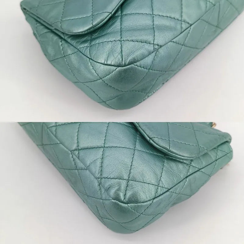 ra595-chanel-vintage-green-lambskin-crystal-embellished-flap-bag