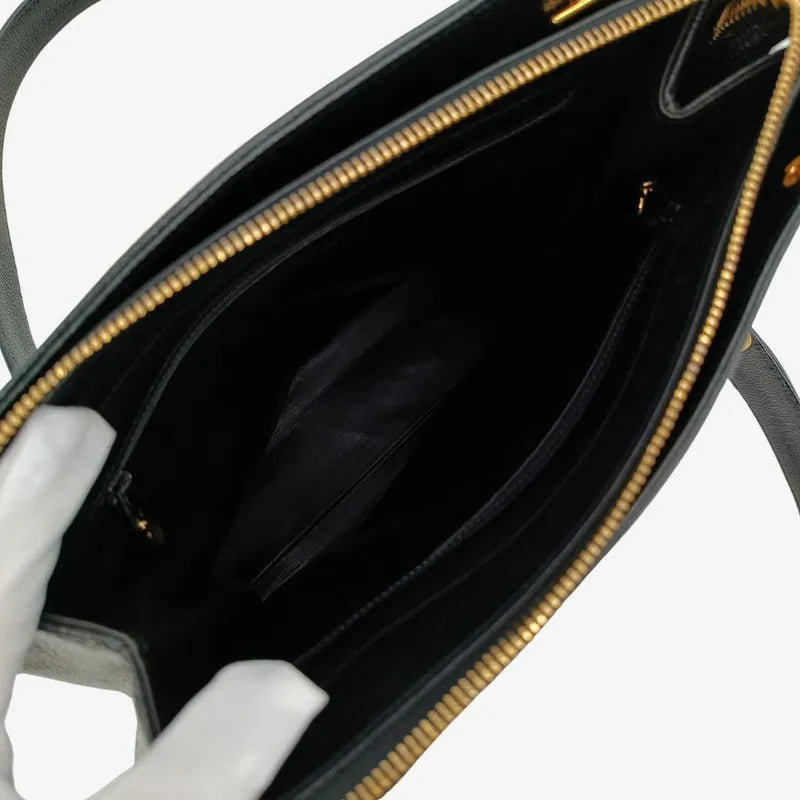 ra092-chanel-vintage-black-caviar-leather-embossed-logo-tote-bag