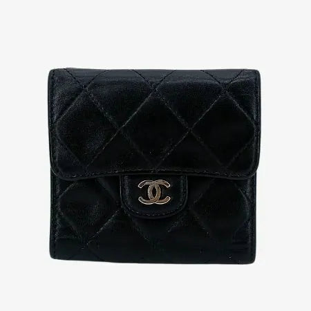 jt028-chanel-black-lambskin-classic-flap-wallet