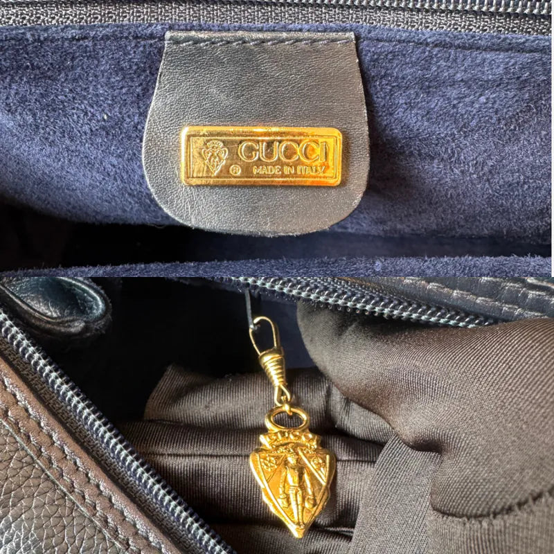 jw324-gucci-vintage-black-caviar-leather-boston-bag