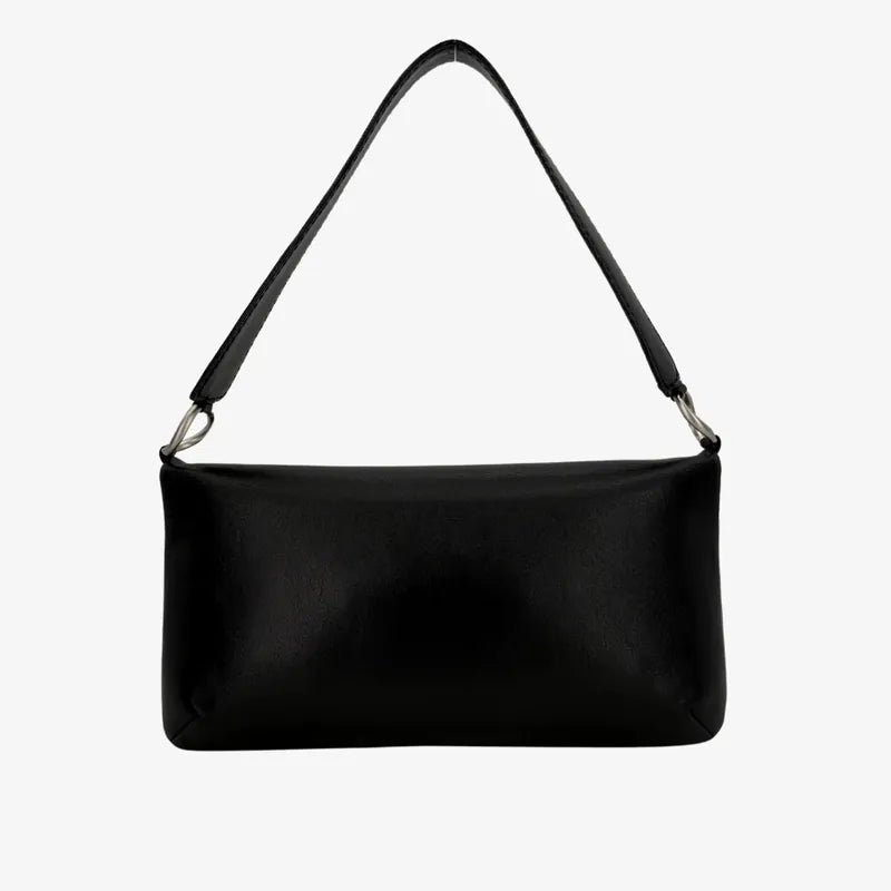 JY558 - CHANEL Vintage Black Calfskin 2.55 Handbag - Lovintage