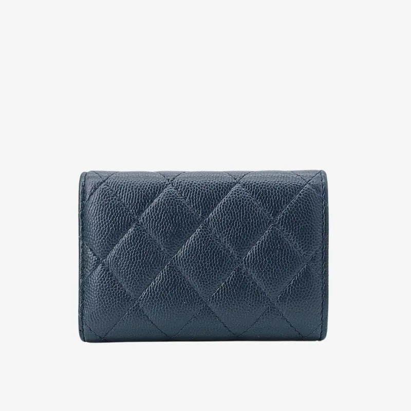 js664-chanel-navy-caviar-leather-classic-small-flap-wallet
